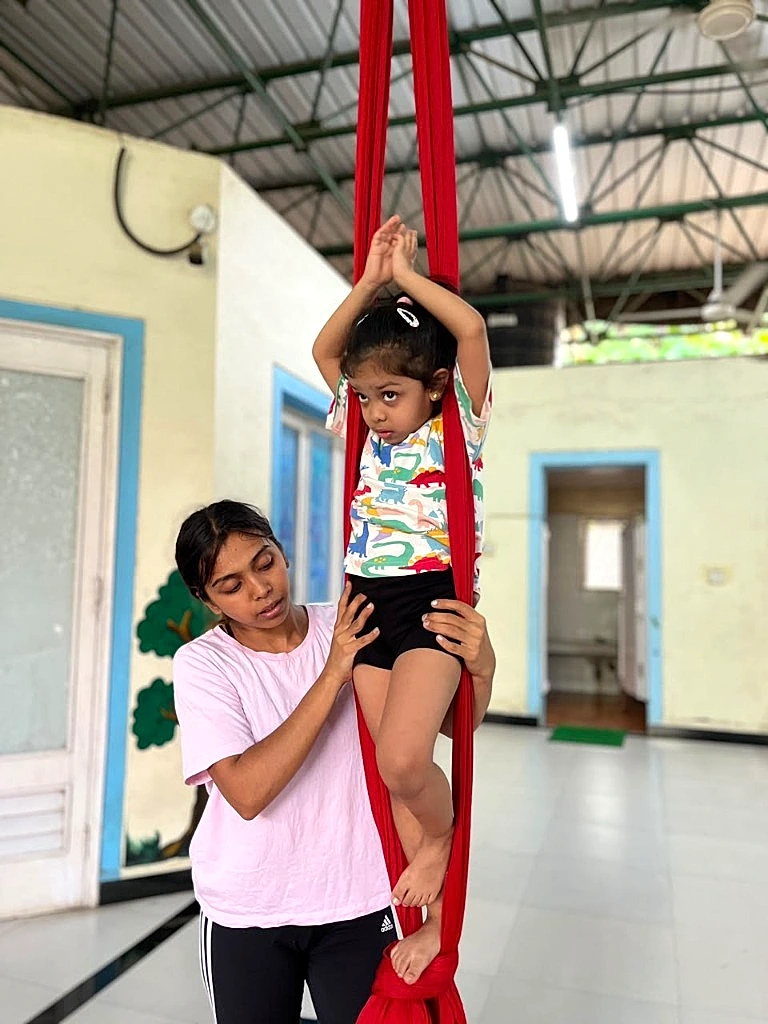 Aerial Silk Artistry